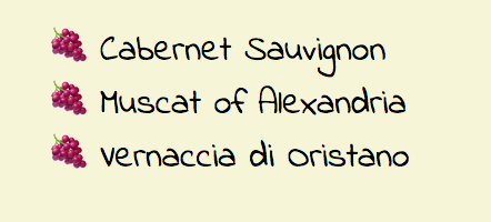 Example of an unordered list styled with the counter-style rule.