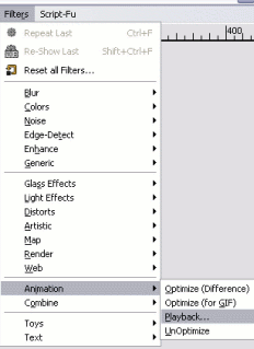 Creating an animated gif - step 4