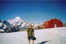 Mueller Hut, Mount Cook, and I