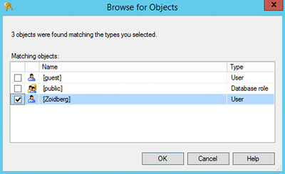 Creating a database schema in SQL Server 2014 Management Studio- 5