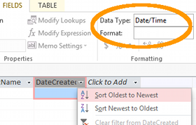 Change data type on Ribbon