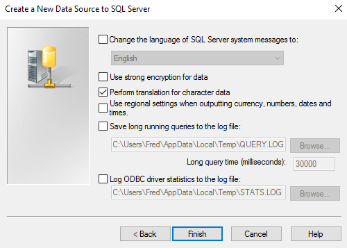 How to Link an Access Database to SQL Server in Access 2016
