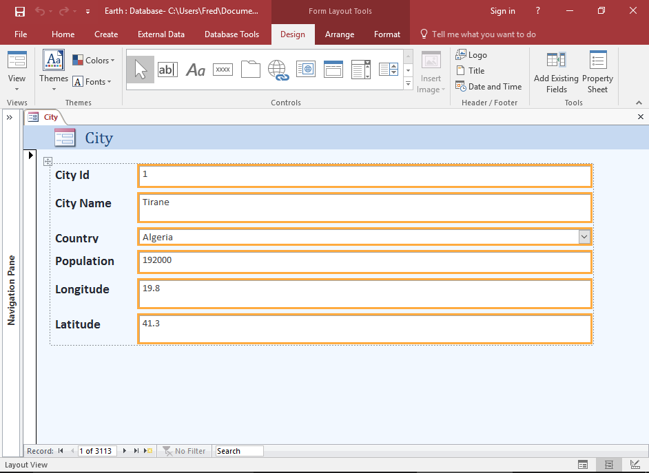How To Resize Form Controls In Access 2016