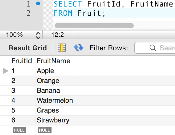 MySQL Select Statements 2