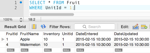 MySQL Select Statements 3