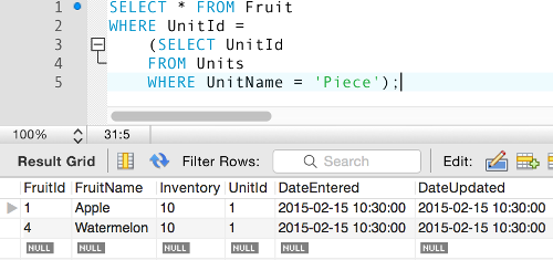 MySQL Sub-Query