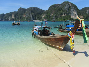 Longtail boat in Thailand